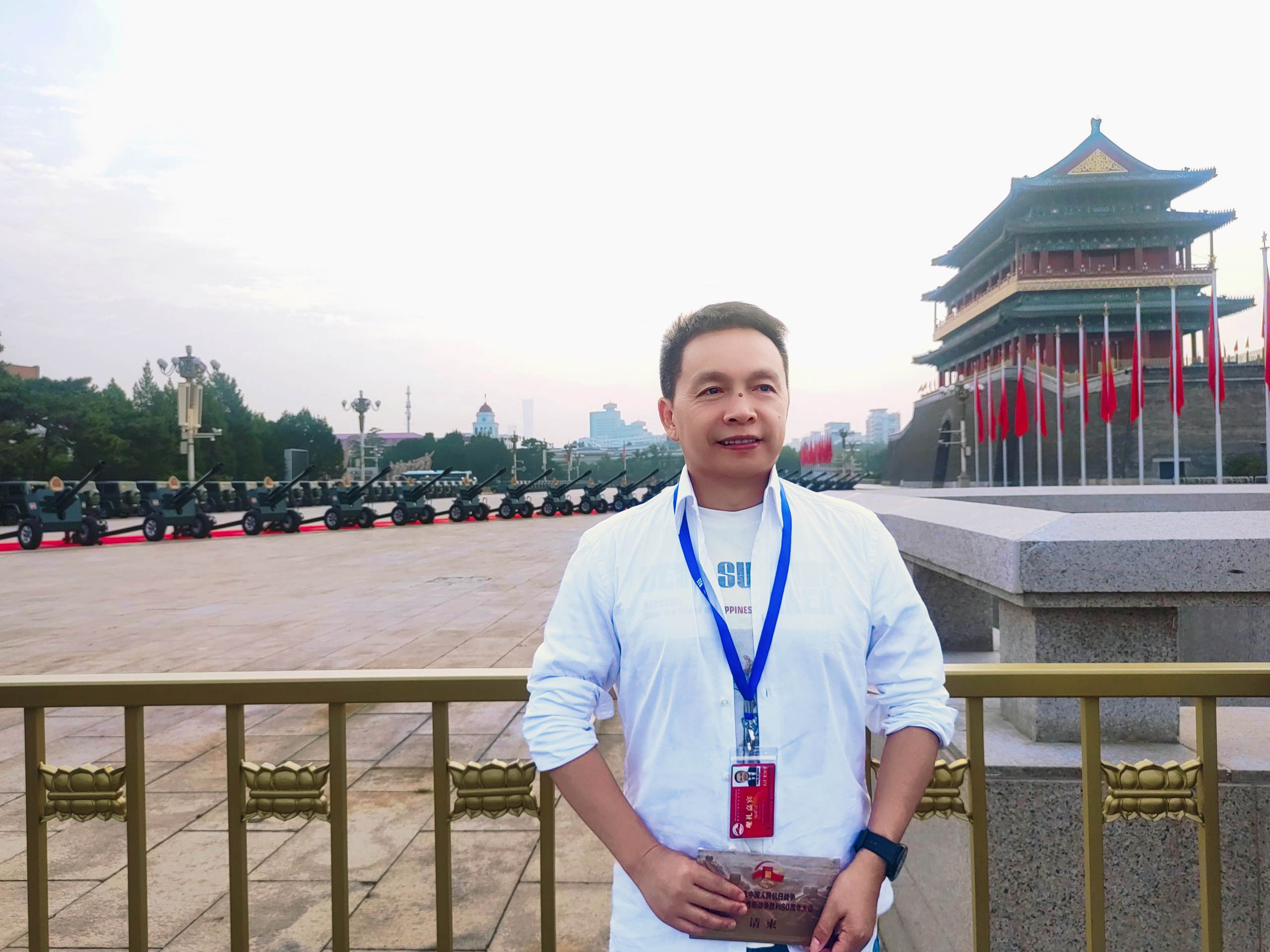 抗戰(zhàn)勝利80周年！鹽津鋪?zhàn)訌垖W(xué)武第二次受邀觀禮祖國(guó)大閱兵！